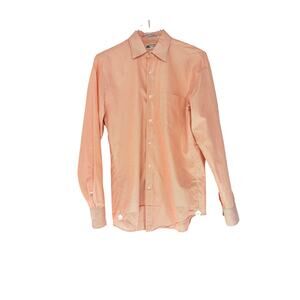 J.Crew Men's Thomas Mason 2-Ply Striped Button Down Shirt Size Small Style 98852